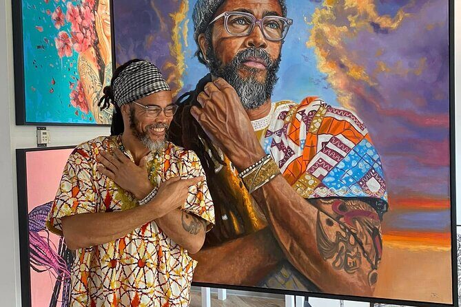 Cayman Art and Wine Tour - Carlos V Garcia Fine Art Gallery at the Grove: A Real Gallery Stop
