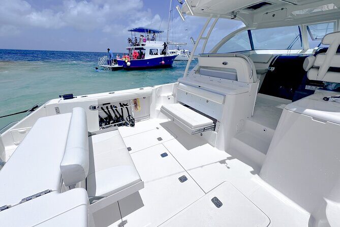Cayman Private Luxury Charters - Stingray City, Snorkel, & More - Stop 3: Starfish Point for Up-Close, Shallow Fun