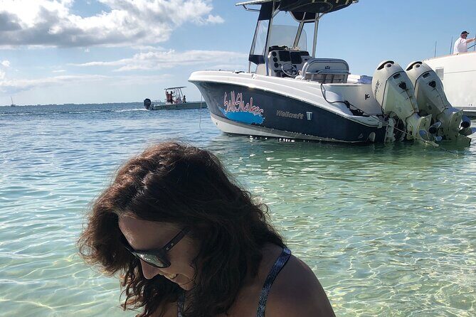 Half Day Private Boat Charter in Grand Cayman - Camana Bay meet-up and getting on the water