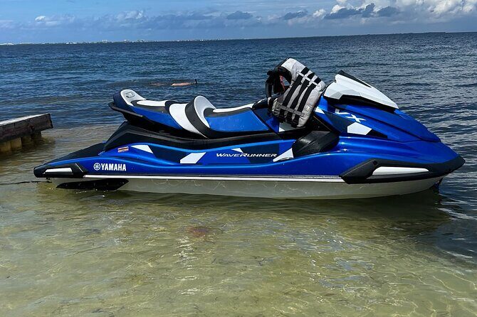 Jet Ski Rental Premium Half Day - The jet ski setup: safety tech and comfort for easier docking
