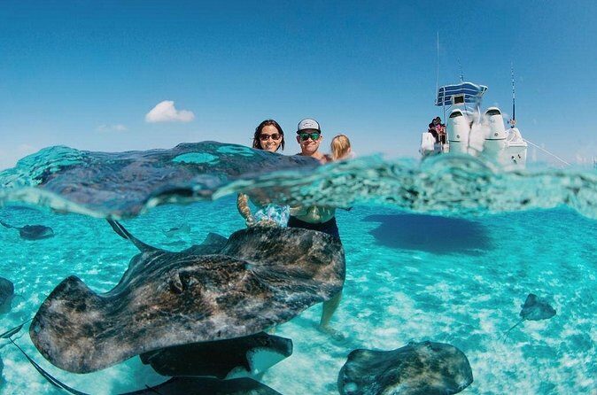 Private Charter Reef fishing, Stingray City, Snorkel, Mangroves - Rum Point: the payoff for people who like beaches and calm water