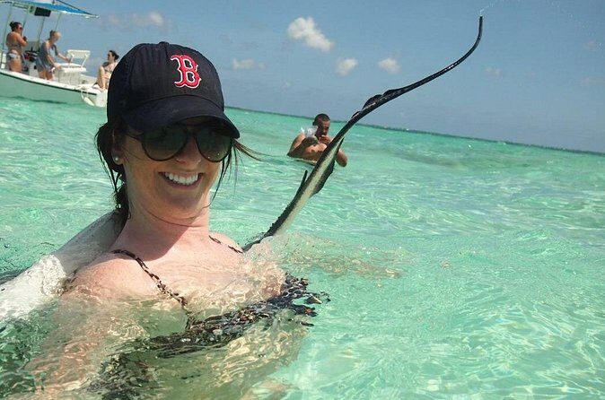 Stingray City Experience Plus Two Snorkeling Stops on Grand Cayman - Barrier Reef: another reef stop, different feel
